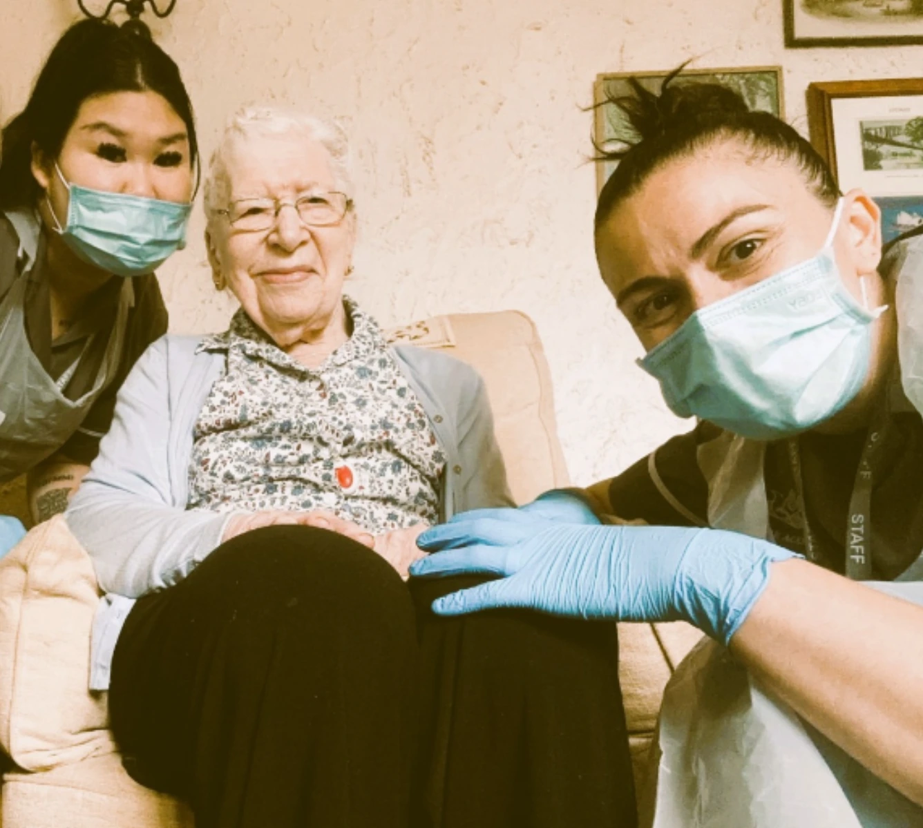 Joan rediscovering community through compassionate domiciliary care