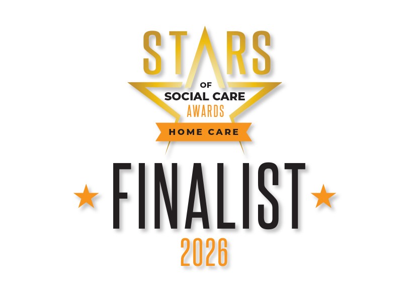 Stars of Social Care Awards 2026 Home Care Finalist badge